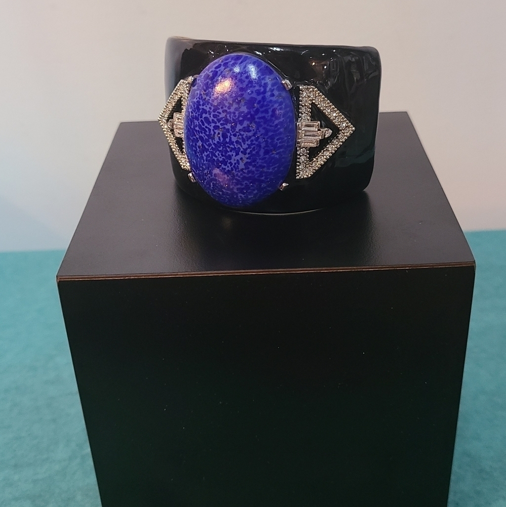 Kenneth Jay Blue Stone Cuff